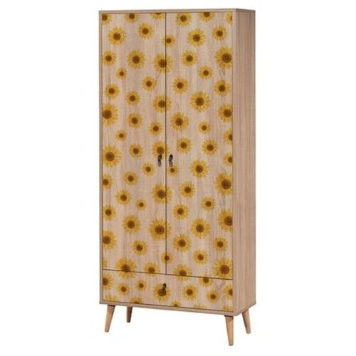 Hanah home City Gardrop Seed Multicolor Wardrobe O&amp;Scaron;TEĆENO Slike