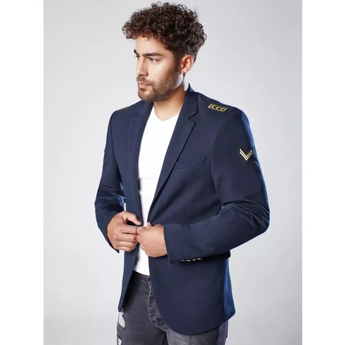 DStreet Navy blue men's jacket MX0537 Slike