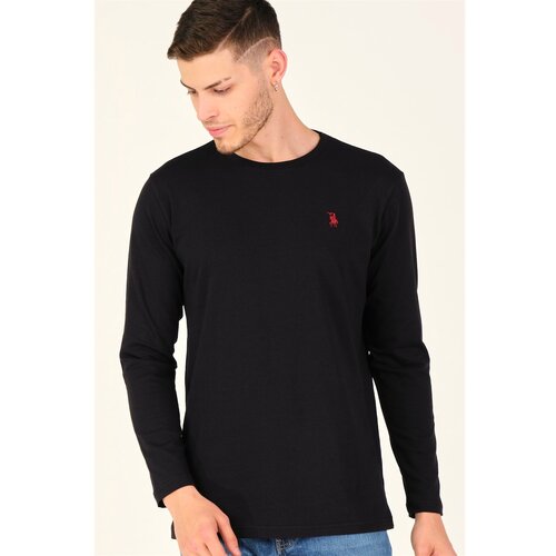 Dewberry T8588 BIKE COLLAR MEN'S SWEATSHIRT-BLACK Cijene