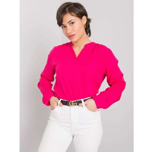 Fashion Hunters RUE PARIS Fuchsia blouse Slike