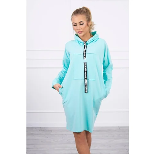 Kesi Dress with tie mint