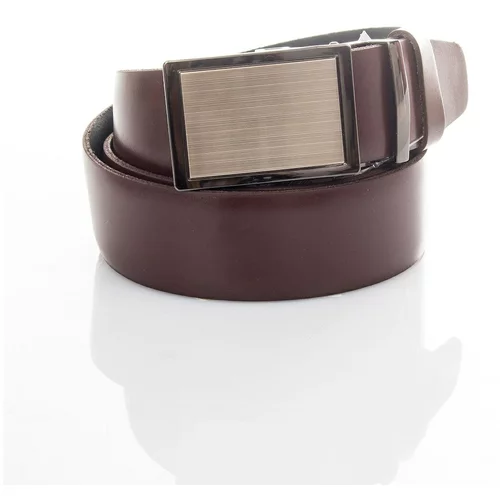 Fashion Hunters Brown leather men's belt
