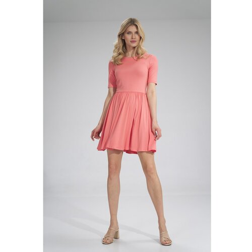 Figl Ženska haljina M751 smeđa | pink Cene