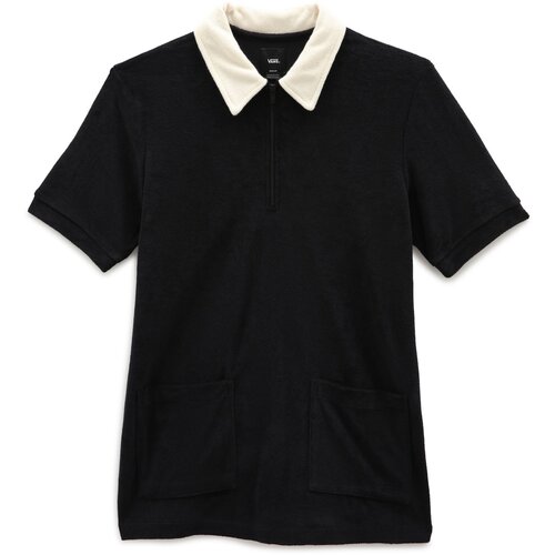 Vans T-Shirt Mn Wfh Half Zip Ss Black - Men&amp;#039;s Slike