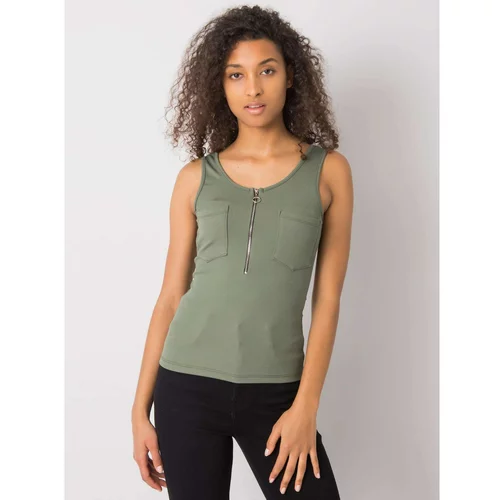 Fashion Hunters Green top with pockets from Rosalind
