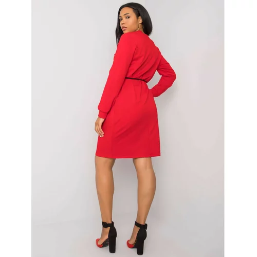 Fashion Hunters Red cotton dress from Lareen
