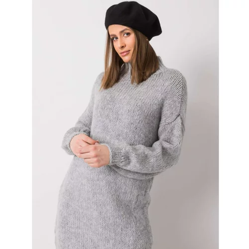 Fashion Hunters Gray knitted dress