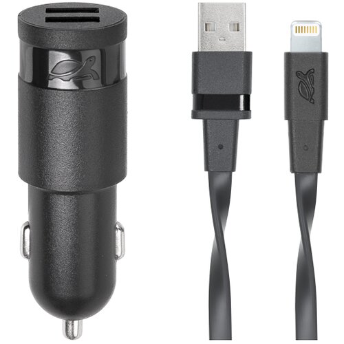 Rivacase avto polnilec va4225 3,4a + podatkovno polnilni kabel apple iphone Slike