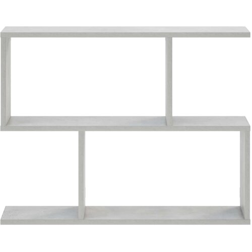  Zidna polica Betonska siva 72 x 17 x 55.5 cm prerađeno drvo Slike