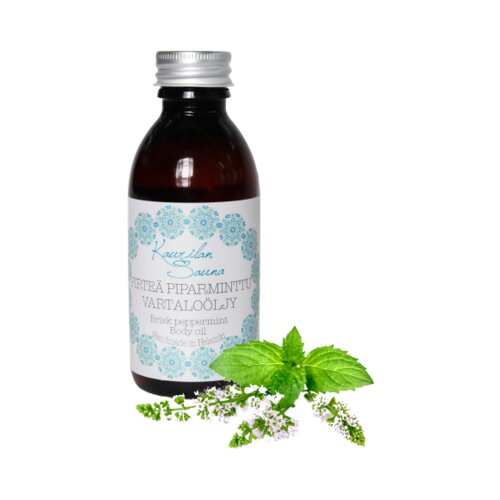 Kaurilan Sauna Olje za telo - Brisk Peppermint Slike