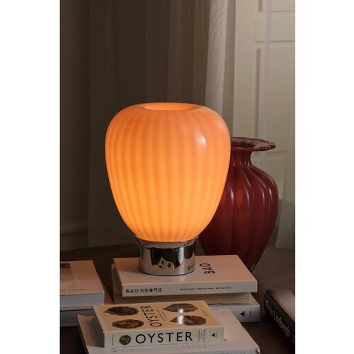 Ellos Home Ružičasta/u sjajno srebrnoj boji staklena stolna lampa (visina 34 cm) Balloon &amp;ndash; Slike