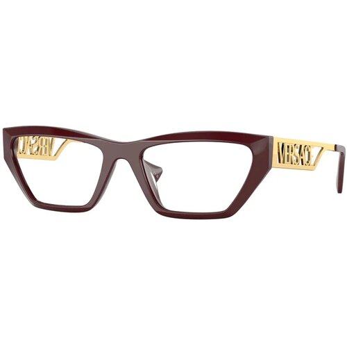 Versace Ženski okvir za dioptrijske naočare 0VE3327U 5381, Mačkaste, Bordo Cene