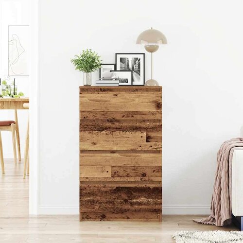 VidaXL Komoda staro drvo 60x35x98,5 cm konstruirano drvo Slike
