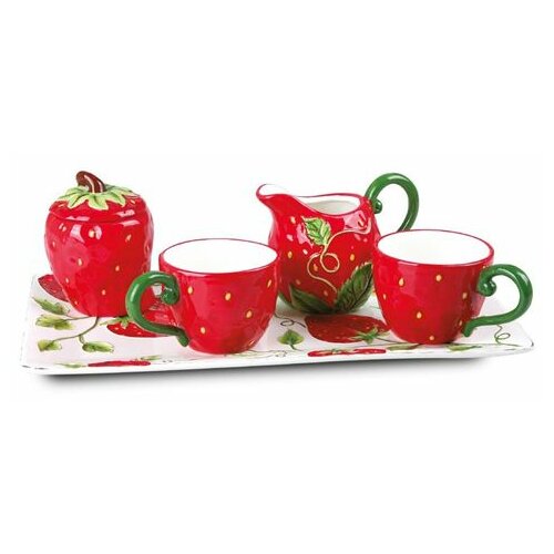 Royal Elisabeth keramički set za kafu - Strawberry Slike