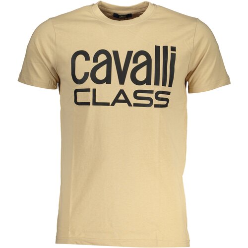 Cavalli Class MEN&amp;amp;#39;S SHORT SLEEVED T-SHIRT BEIGE Slike
