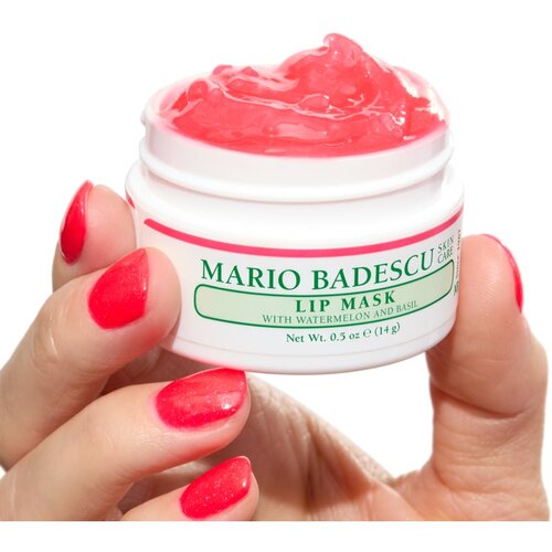Mario Badescu Lip Mask with Watermelon and Basil vlažilna maska za ustnice 14 g Slike