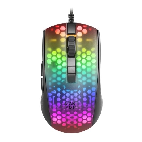 Mars Miška Gaming Mmr Rgb Chroma Black, (21222920) Cene