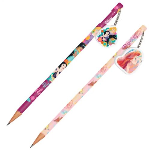Luna Grafitni svinčnik z radirko Disney Princeske v več različicah 1 kos Cene