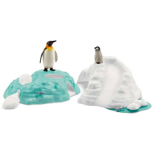 Schleich 42661 - Wild Life - družinska zabava s pingvini - 1 k. Slike