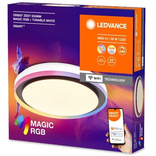 Ledvance LED RGBW prigu&amp;scaron;iva plafonska svetiljka SMART+ MAGIC LED/38W/230V Wi-Fi Slike