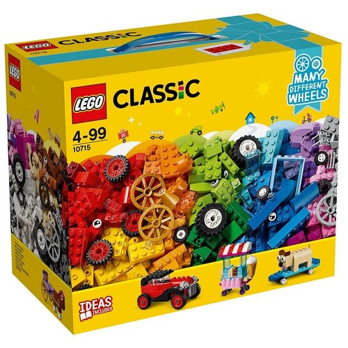 Lego Classic Kocke na kolesih - 10715, (632281) Cene