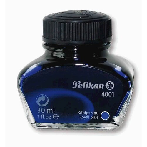 Pelikan Črnilo 4001 30ml, kraljevo moder Slike