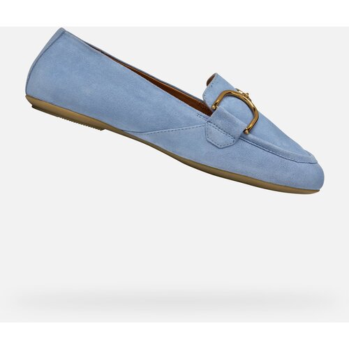 Geox Light blue women's moccasins Palmaria - Women's Cene