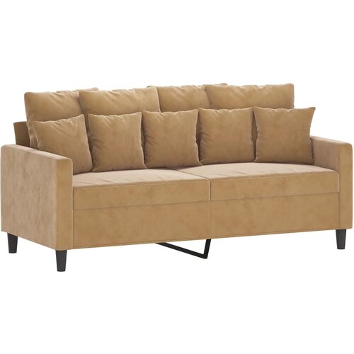 Maison Chic kavč - Sofa - Kanape dvosed rjav 140 cm žamet, (21726874) Cene