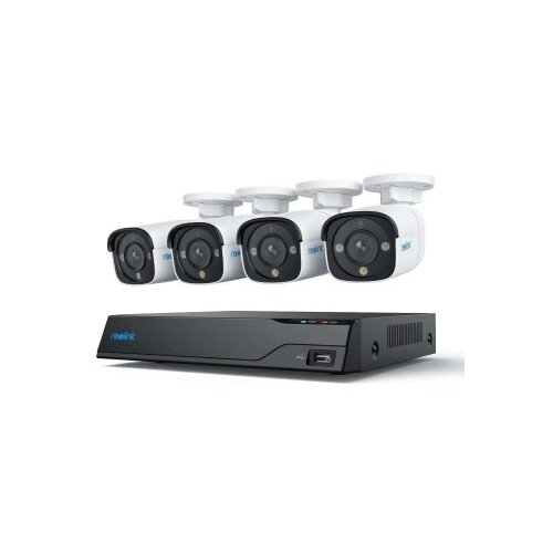 Reolink NVR SNEMALNIK NVS8-8MB4 4K, 8 kanlalni NVR, 2TB HDD, 4x kamera Slike