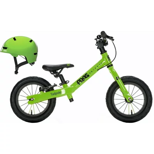 Frog Tadpole SET M 12" Green Balans bicikl