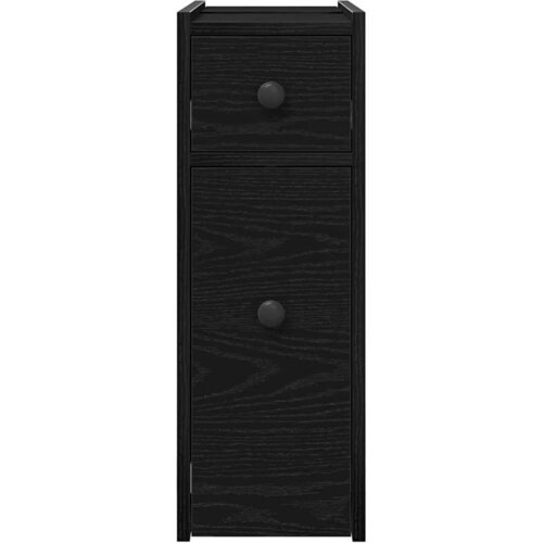  Set namje&amp;scaron;taja za kupaonicu Zidne Crni hrast 80 x 18 x 60 cm Slike