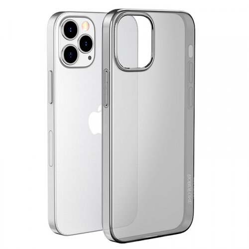 Borofone tanek silikonski ovitek ICE B14 za iPhone 13 Pro - prozorno črn Cene