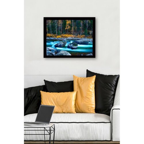 WALLXPERT Dekorativna uramljena slika, 41x56cm, &Scaron;arena Cijene