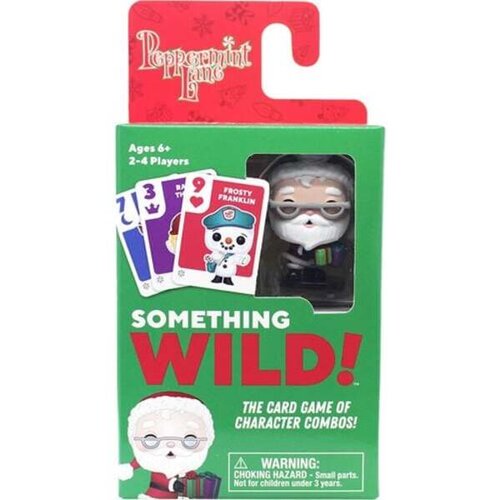 Funko peppermint lane santa claus something wild pop! card game, (20499377) Slike