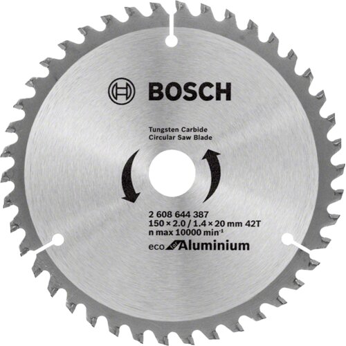 Bosch list kružne testere 150 x 20-42 Eco for Aluminium 2608644387 Cene