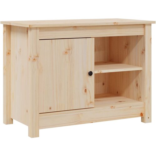 Maison Chic TV omarica - TV stojalo - Televizijska omarica 70x36,5x52 cm trdna borovina, (21698767) Cene