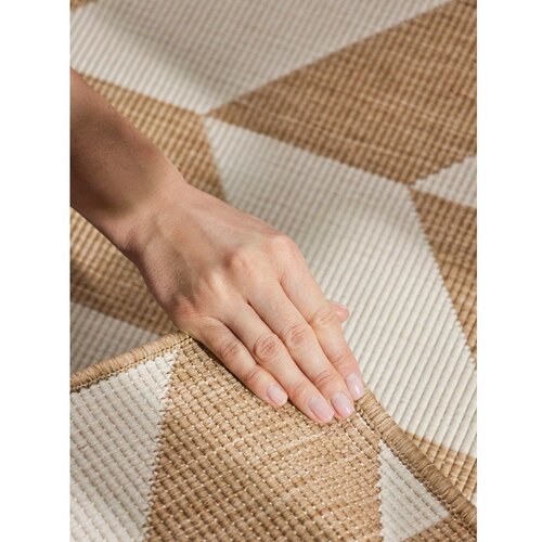 Ted Baker Kremno bela/naravna notranja in zunanja preproga 200x300 cm Haringey Terrick &amp;ndash; Slike