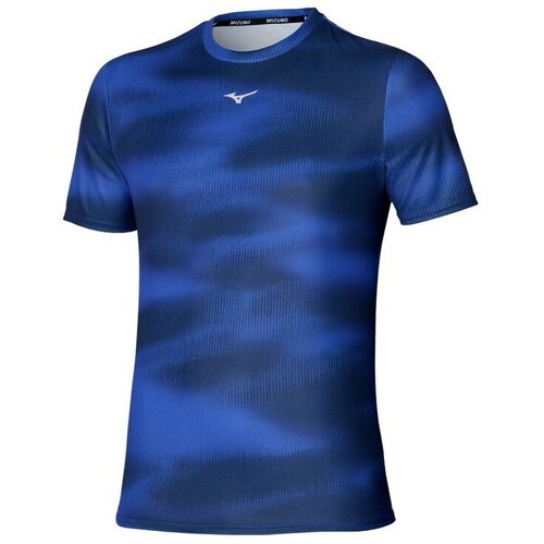 Mizuno Majice s kratkimi rokavi Core Graphic Modra Cene