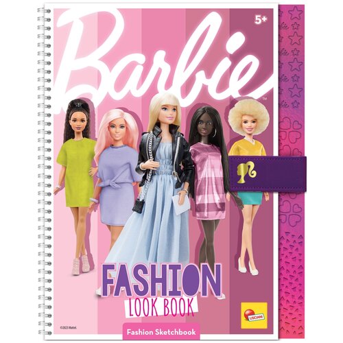 Lisciani Barbie Sketch book fashion look book Cene