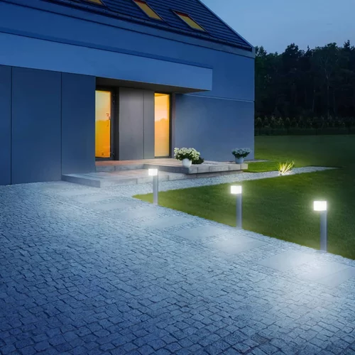 Steinel LED vanjska stajaća svjetiljka za put sa senzorom (Antracit, D x Š x V: 13,2 x 11 x 63,25 cm)