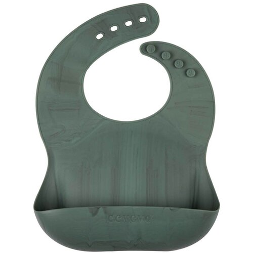 Eeveve&amp;reg; silikonski podbradnjak marble seiheki green Slike
