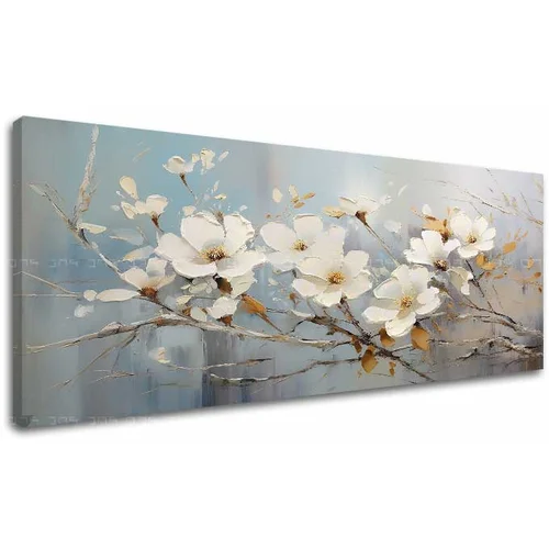  Cvetlični svet na platnu Eleganca narave 70x140 cm