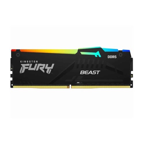 Kingston Memorija 16GB(2x8GB)/DIMM/DDR5/5600MHz/CL40/FURY Beast Slike