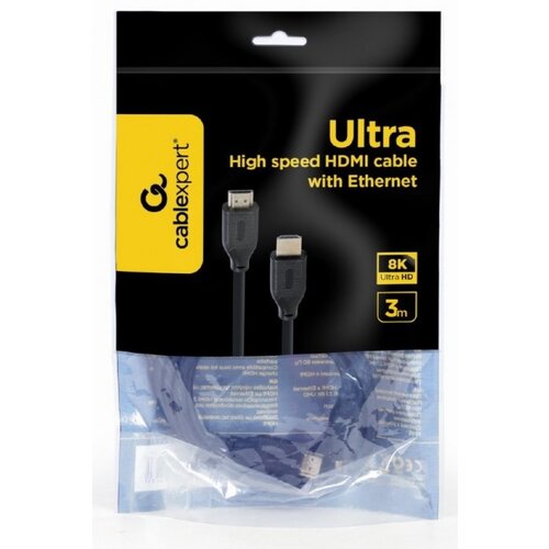 Gembird HDMI kabel 8K pozlačeni kontakti - 3M Slike