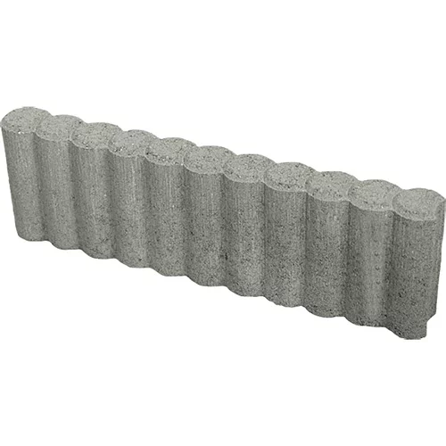  Robnik za palisado (50 x 6 x 15 cm, beton, siv)