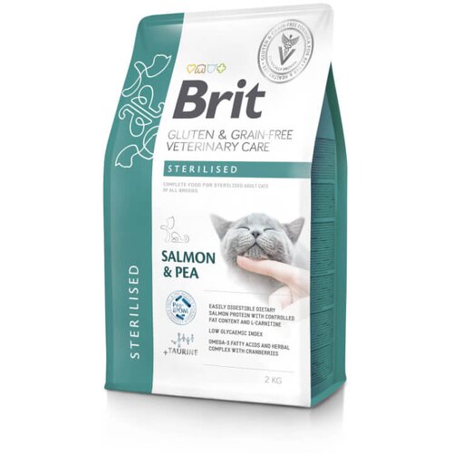 Brit veterinary diet Brit GF Veterinarska dieta za mačke - Sterilised 2 kg Cene