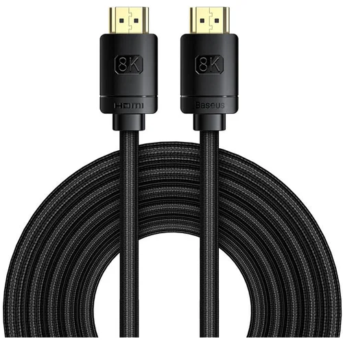 Baseus Kabel HDMI v HDMI High Definition 5m, 8K (črn), (20605393)