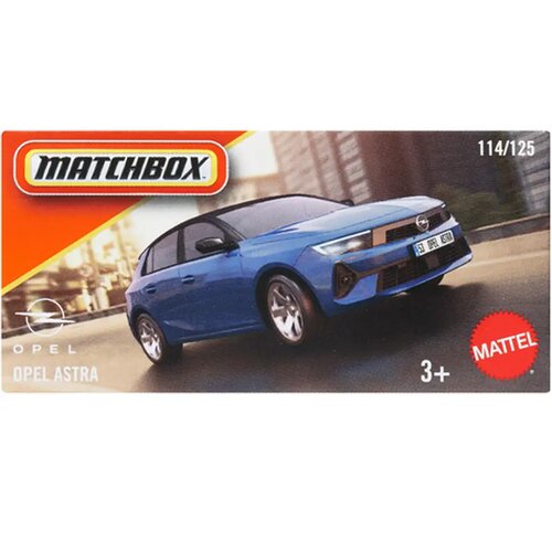 Mattel Matchbox: Opel Astra autić u papirnatoj kutiji 1/64 - Slike