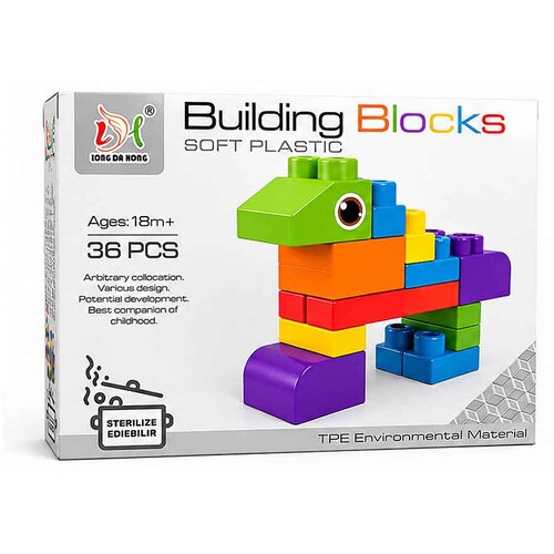  Naziv proizvoda Velike mehke kocke Big Soft Building Blocks &amp;ndash; 36 delov Slike