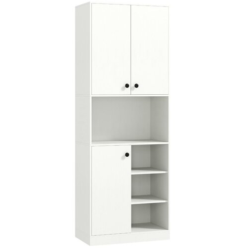 Costway Stoječa kuhinjska omarica Bela omarica 60 cm, (5000329617) Slike